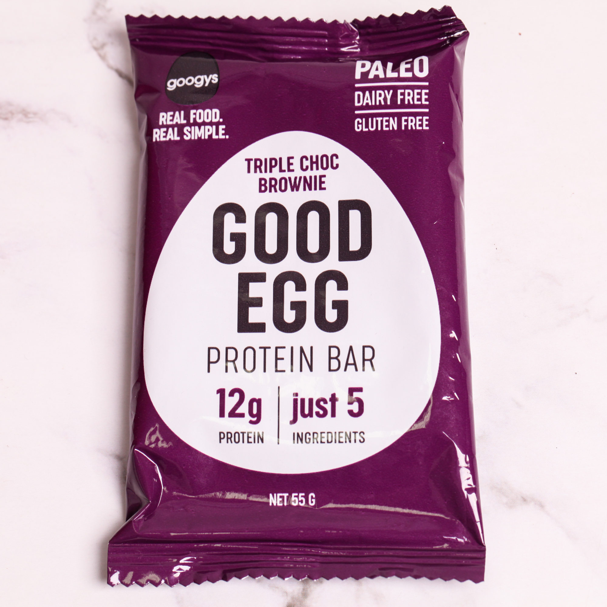 Triple Choc Brownie Protein Bar - Good Egg